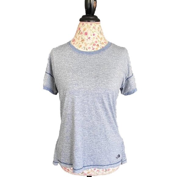 The north face blue top tshirt size medium - Picture 1 of 3